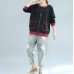 new autumn winter black patchwork cotton short coat plus size fashion outwear