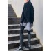 For Spring black knit cardigans oversize knitwear lapel patchwork tops