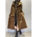 Chic Coffee Pockets Button Corduroy Loose Fall Long sleeve Coats Chic Coffee Pockets Button Corduroy Loose Fall Long sleeve Coats
