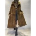 Chic Coffee Pockets Button Corduroy Loose Fall Long sleeve Coats Chic Coffee Pockets Button Corduroy Loose Fall Long sleeve Coats