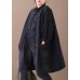 Style denim black Fine clothes For Women o neck Chinese Button outwear