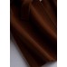 Luxury Oversize Trench Coat  Coat Brown Notched Tie Waist Woolen Coat Women
