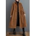 French blackish green corduroy coats Inspiration thick Cinched women coats ( Limited Stock)